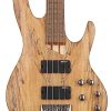 Bajo de guitarra ESP LTD B-204SM Spalted Maple, Natural