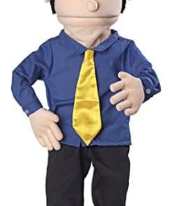 Marioneta de actuación profesional George, color durazno,