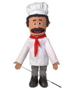 Muñeco de Ventriloquía Chef Luigi de 25", Cuerpo Completo