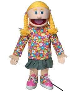 Marioneta Cindy de 25", Estilo Ventrílocuo de Cuerpo