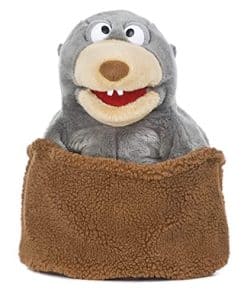 Títere de mano de animal, Topo en la Colina, Marmota 16"