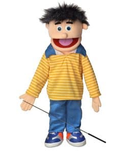 Muñeco Ventrílocuo de Cuerpo Completo Bobby, Niño Durazno,