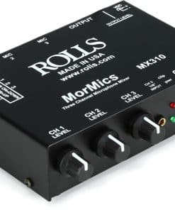 Mezclador/Combinador de Micrófono de 3 Canales (MX310)