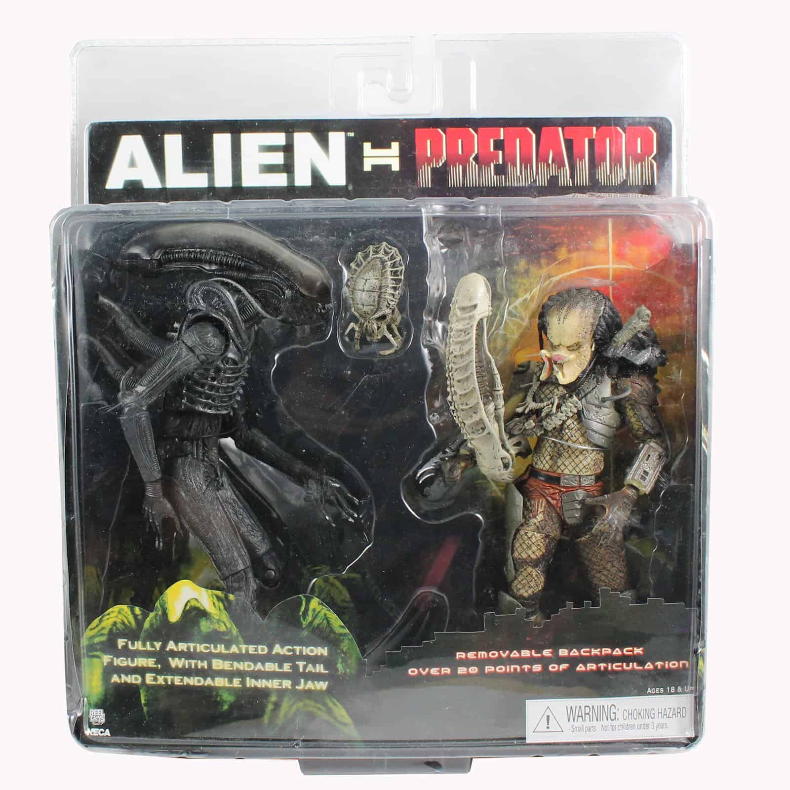 Figura de Acción Exclusiva Alien VS. Predator NECA Pack de
