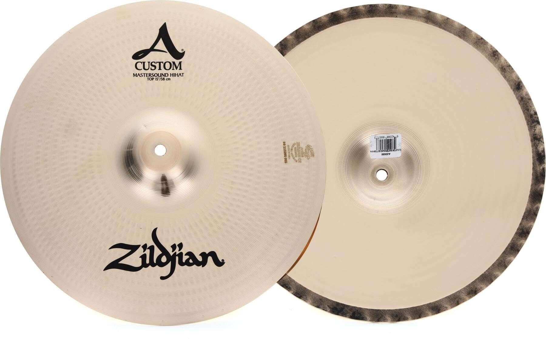 Platillos Hi-Hat Zildjian A Custom Mastersound - 15 Pulgadas
