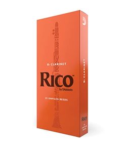 D'Addario Woodwinds - Rico Cañas para Clarinete en Si Bemol