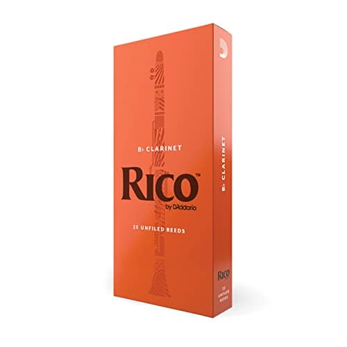 D'Addario Woodwinds - Rico Cañas para Clarinete en Si Bemol