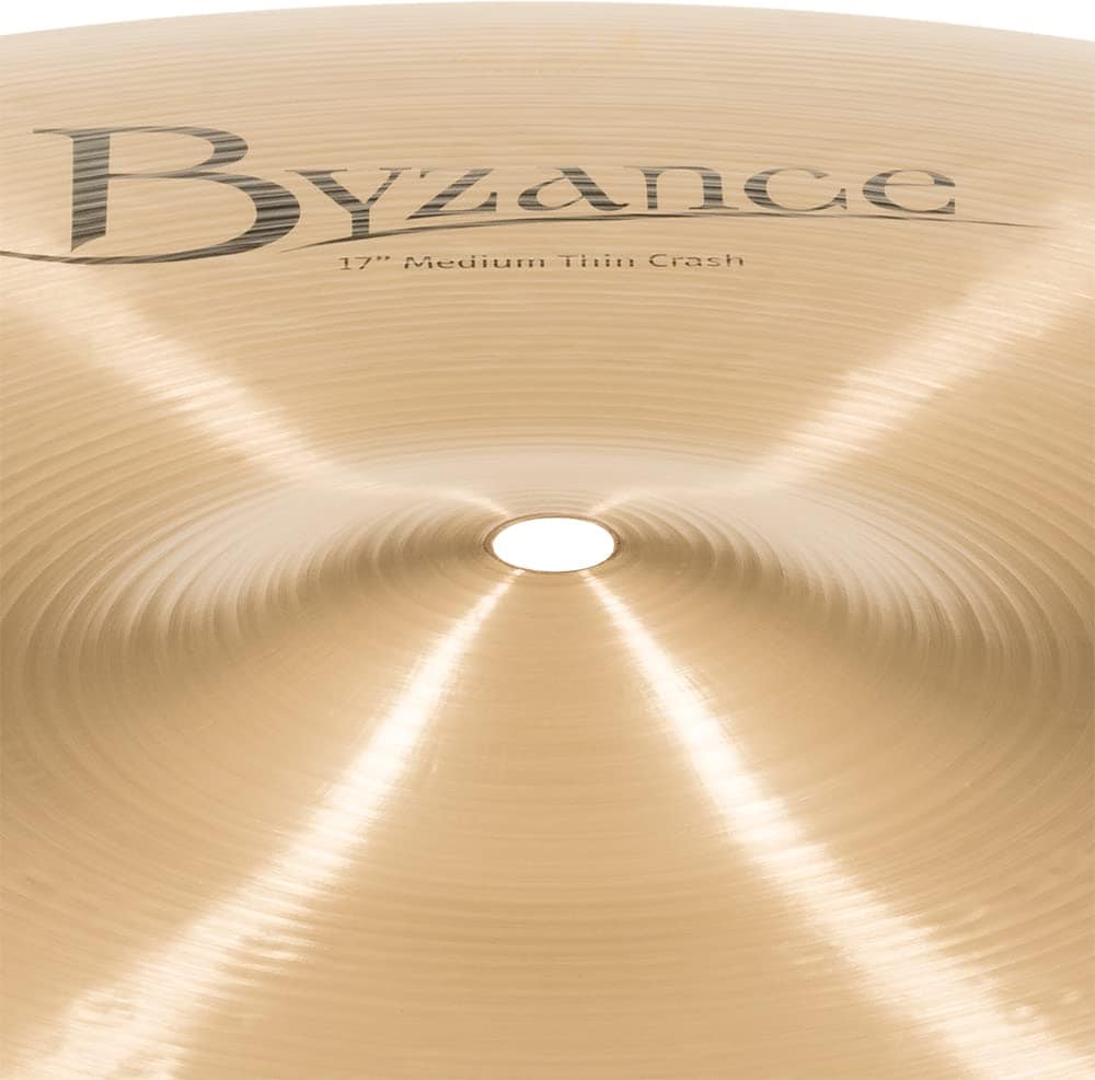 Platillo Crash Meinl Cymbals B17MTC Byzance de 17 pulgadas, - Imagen 8