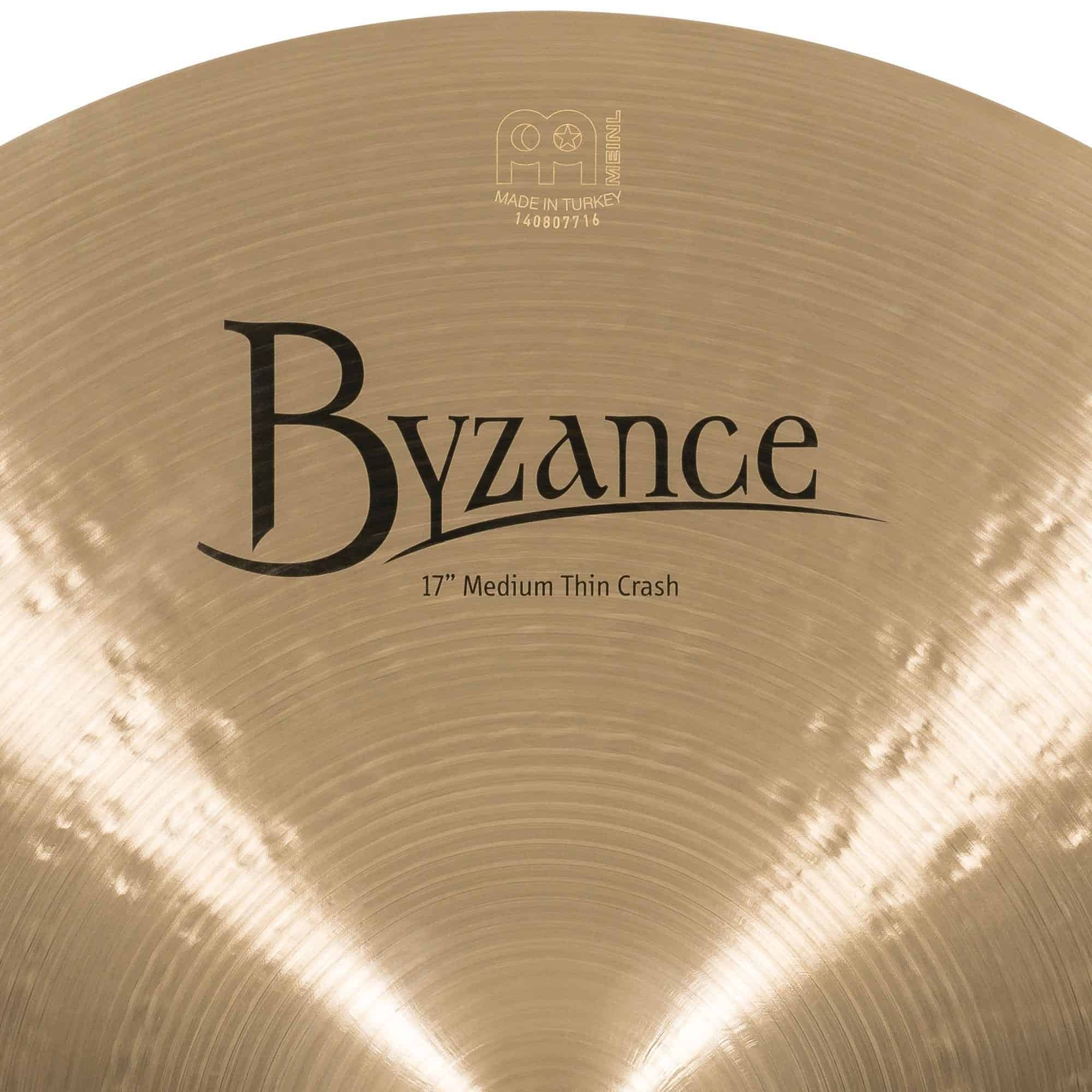 Platillo Crash Meinl Cymbals B17MTC Byzance de 17 pulgadas, - Imagen 5