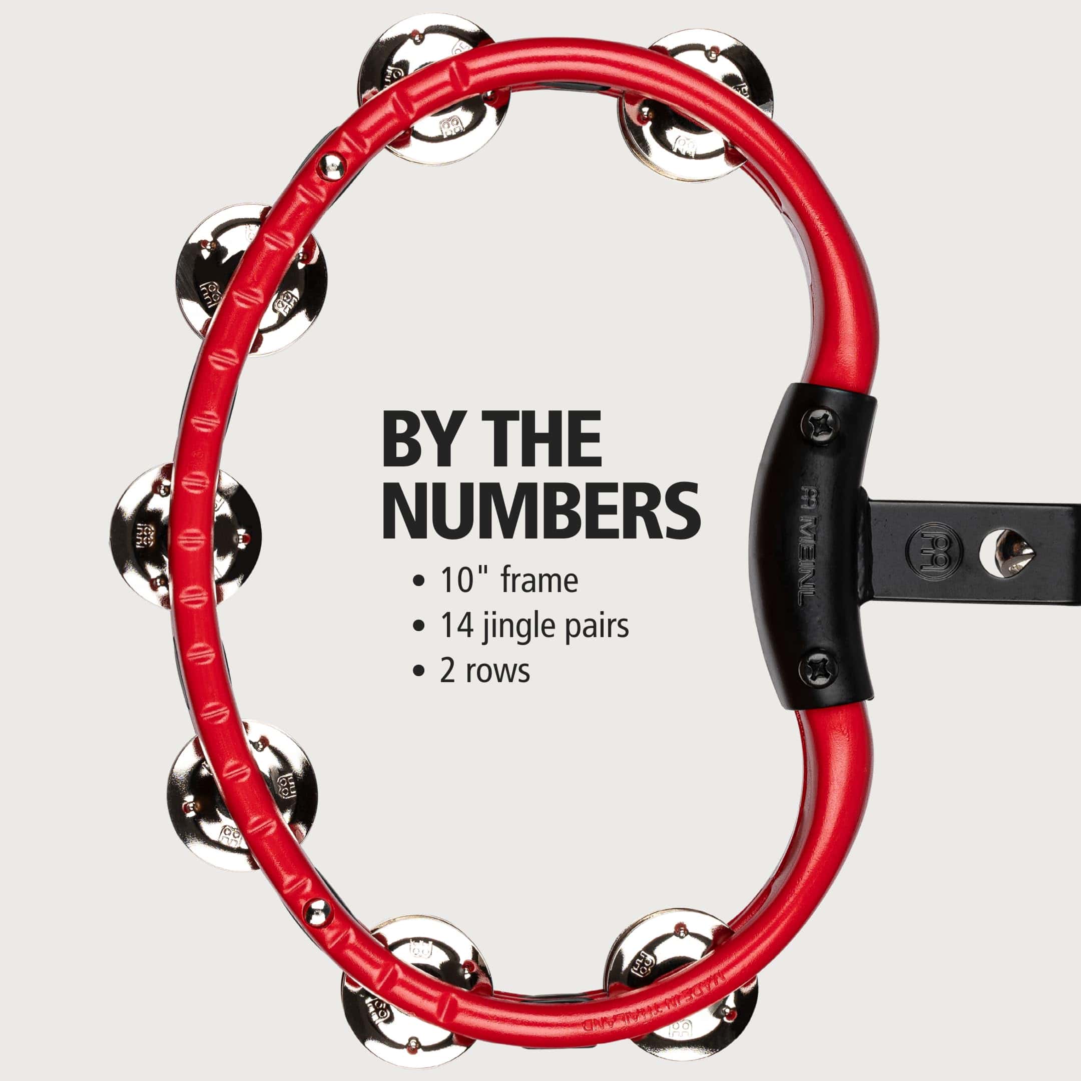 Meinl Percusión Tambourine Sintético Montable Instrumento - Imagen 7