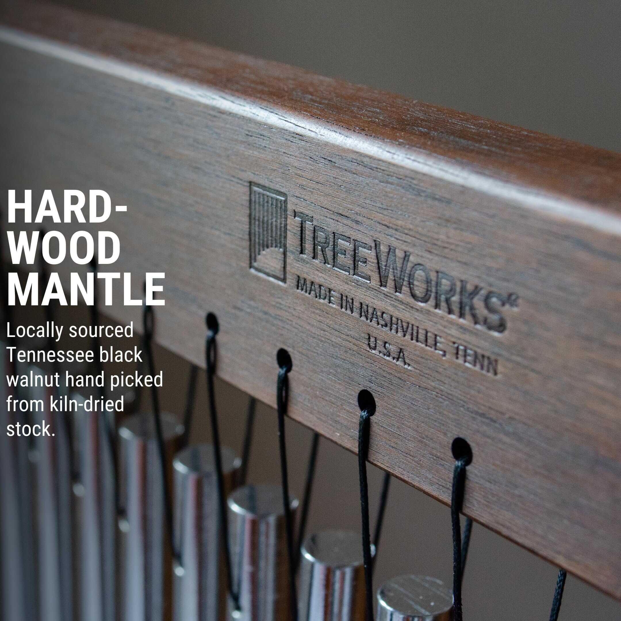 TreeWorks Chimes Classic Large Single Row Bar Chimes - - Imagen 5