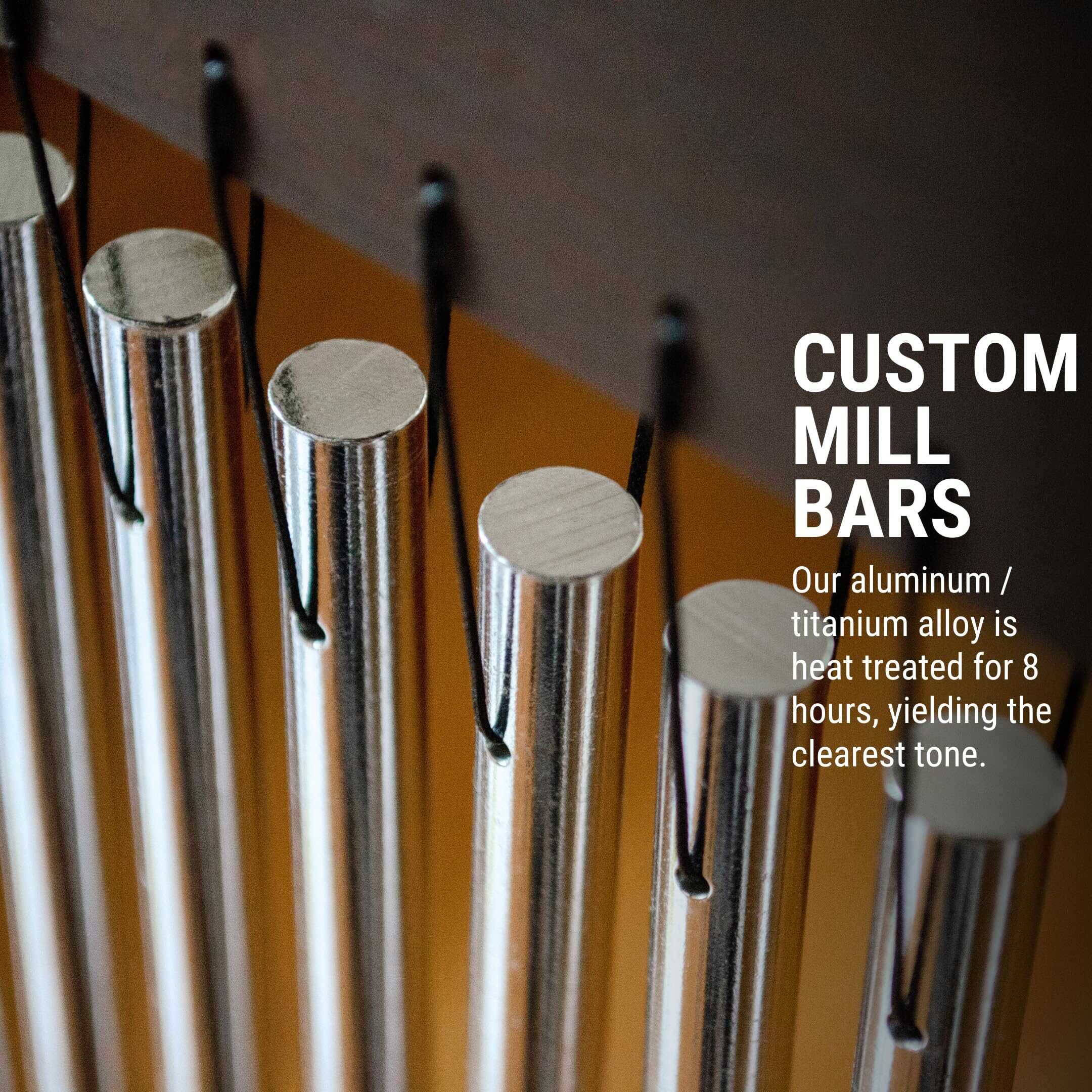 TreeWorks Chimes Classic Large Single Row Bar Chimes - - Imagen 4