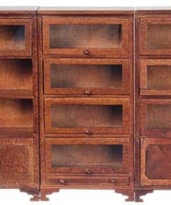 Miniatura de Casa de Muñecas Librero Barrister de 3 piezas