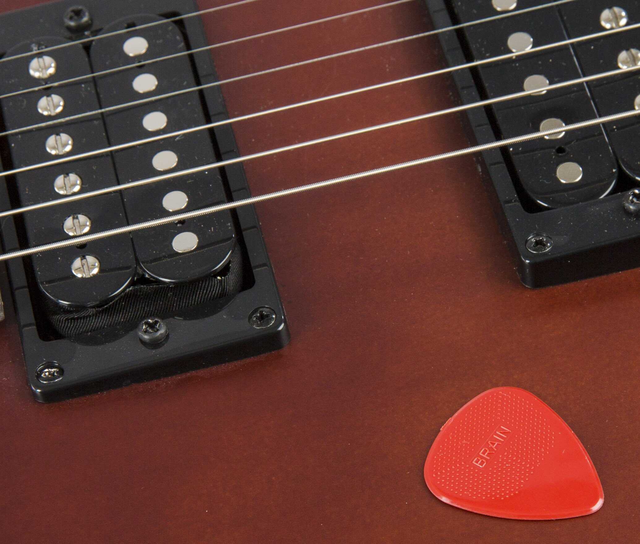 D'Andrea Snarling Dog Brain Nylon Guitar -Rojo - Imagen 5