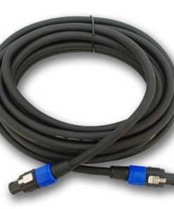 Cable de Altavoz Speakon a Speakon de 25 Pies - 4 Conductor