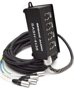 Seismic Audio - SASH-4x35 - Cable Serpiente de Sub Envío de