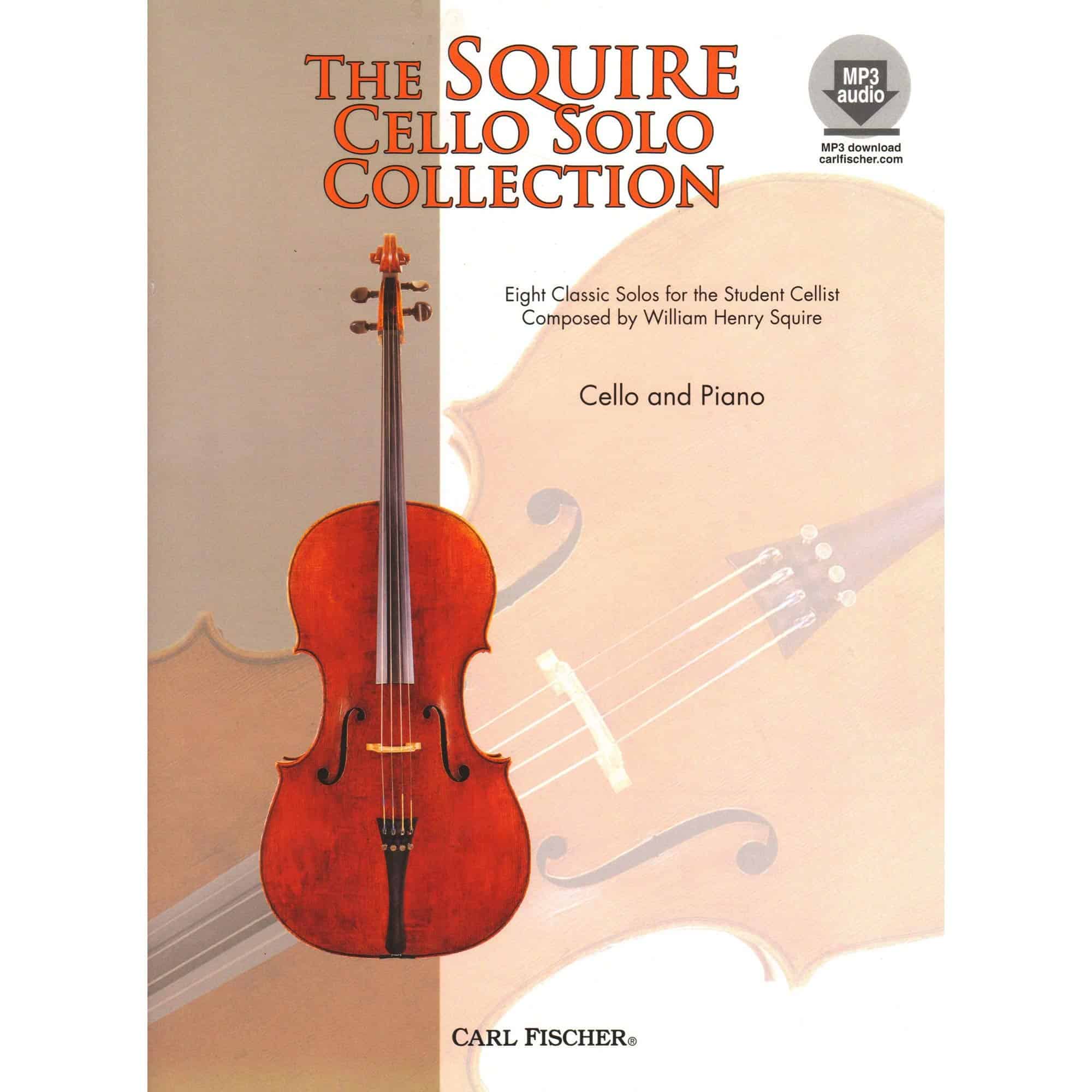Colección de Solos para Violonchelo Squire de Carl Fischer,