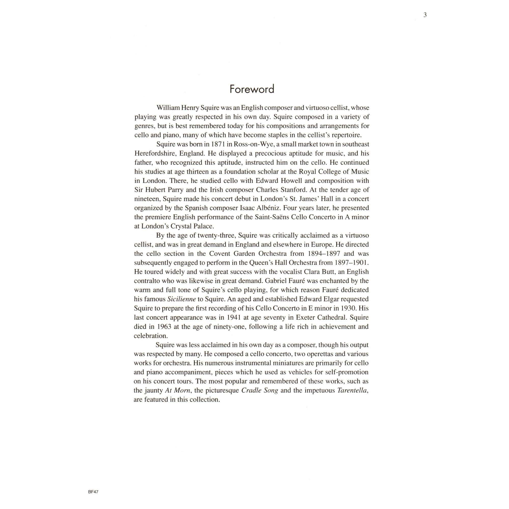 Colección de Solos para Violonchelo Squire de Carl Fischer, - Imagen 4