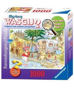 Wasgij Mystery: Camping Commotion - Rompecabezas de 1000