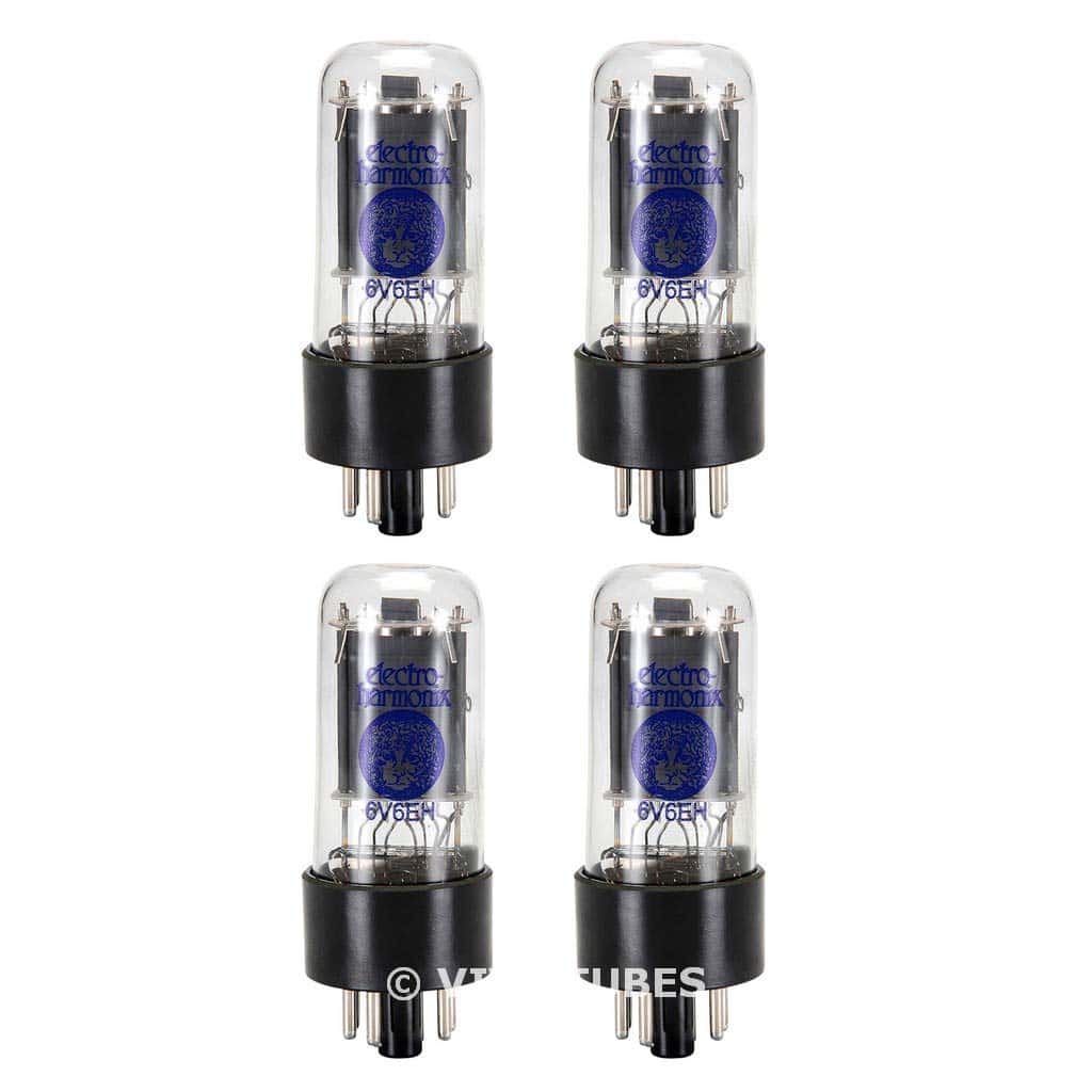Tubo de vacío Electro-Harmonix 6V6GT, Cuarteto emparejado