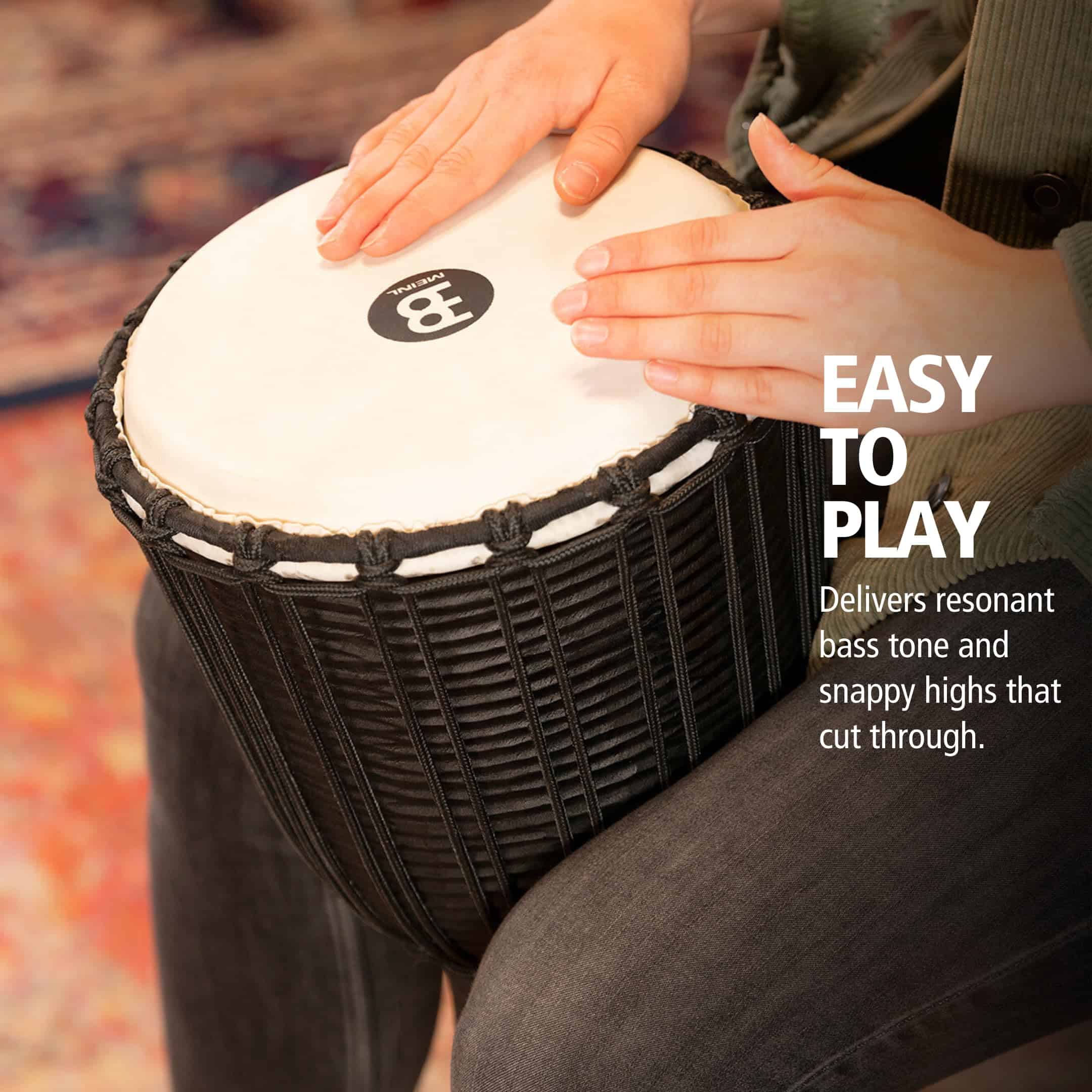 Meinl Percusión Djembe con Madera de Caoba - NO Fabricado - Imagen 3