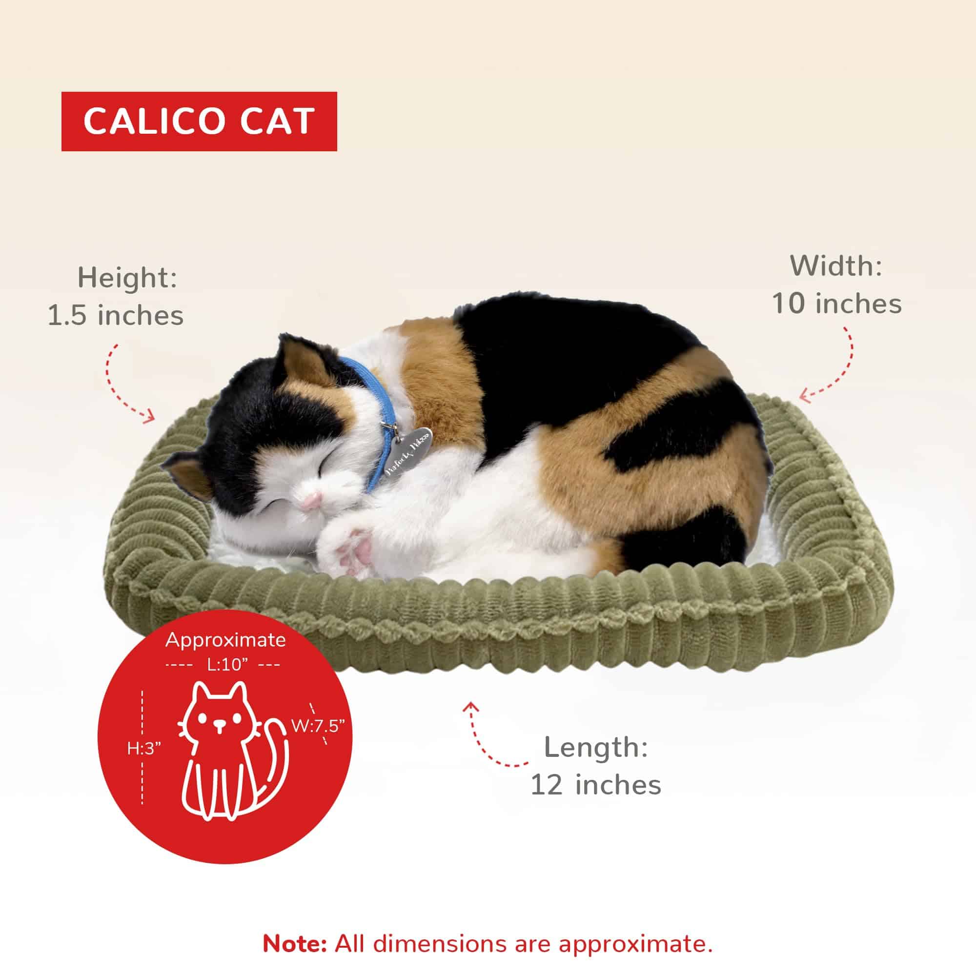 Perfect Petzzz - Original Petzzz Gato Calico, Juguete de - Imagen 4