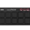 Controlador de pads MIDI USB Korg nanoPAD2 Slim-Line - Negro