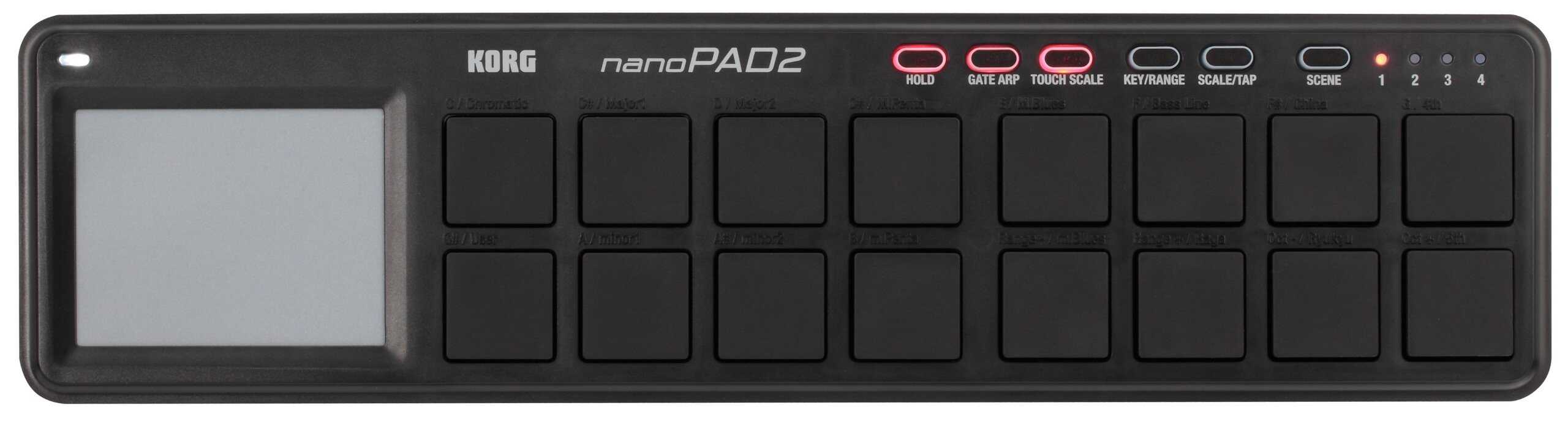 Controlador de pads MIDI USB Korg nanoPAD2 Slim-Line - Negro - Imagen 4