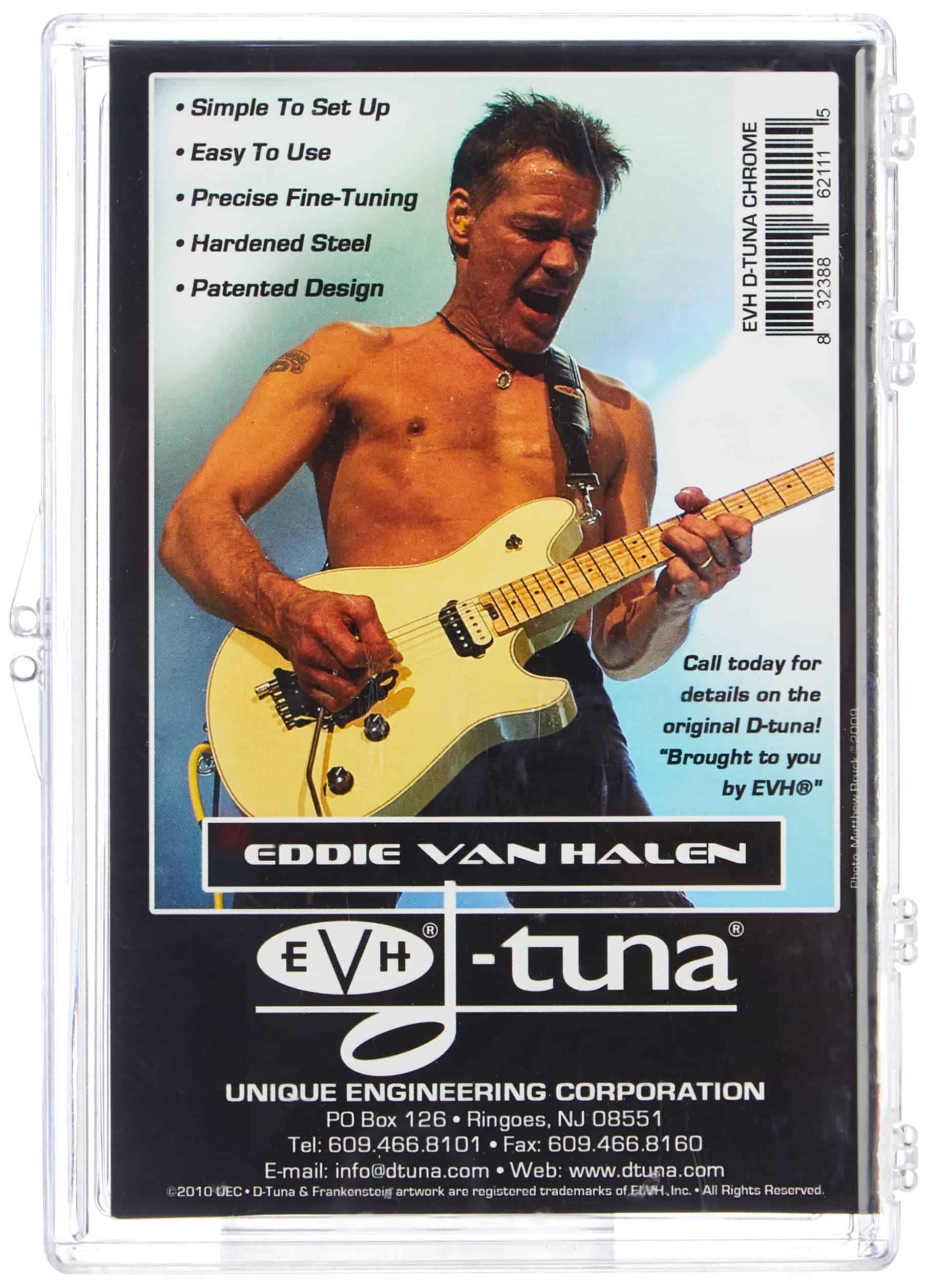 Allparts BP-2020-010, EVH D-tuna, drop D en cromo - Imagen 4