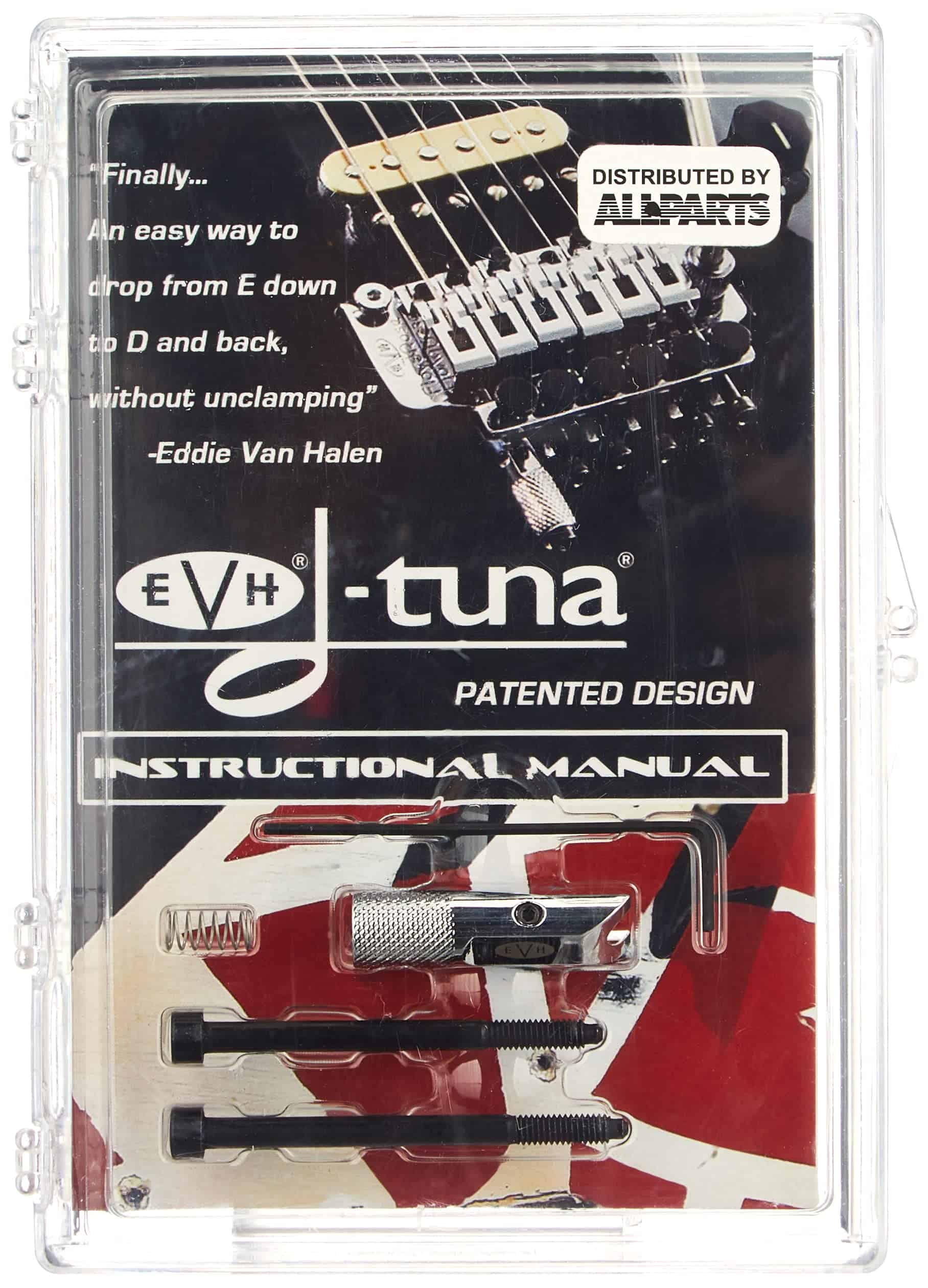 Allparts BP-2020-010, EVH D-tuna, drop D en cromo - Imagen 3
