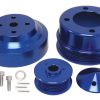 Juego de Poleas de Serpentina de Aluminio Billet para FORD