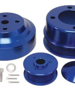 Juego de Poleas de Serpentina de Aluminio Billet para FORD