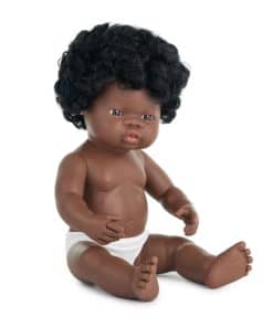 Muñeca Baby Doll Anatómicamente Correcta de 15'' Miniland