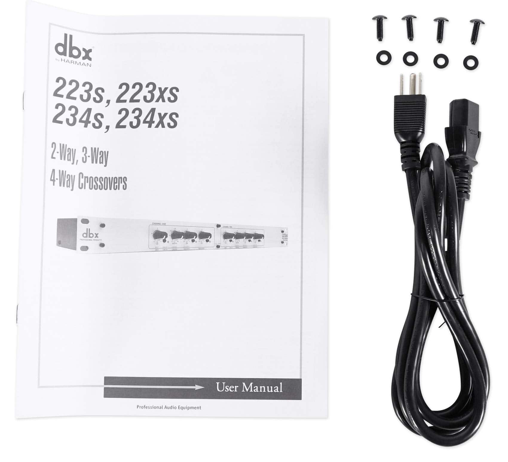 Crossover Estéreo 2-Vías, Mono 4-Vías dbx 234xs con - Imagen 6