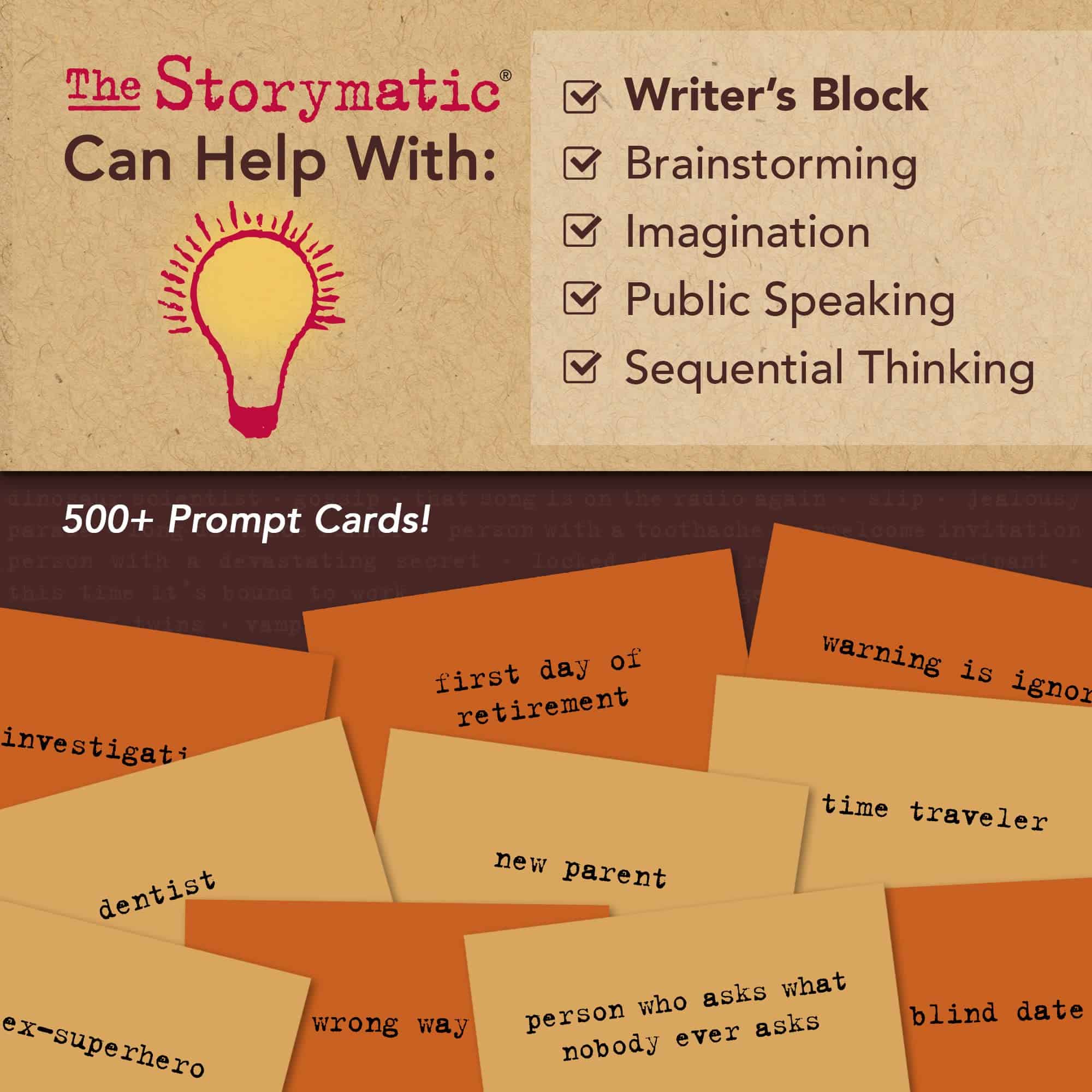 The Storymatic Classic - Juego de cartas creativas y promts - Imagen 6