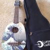 Ukulele Soprano Luna Artistic Series Great Wave