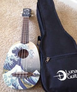 Ukulele Soprano Luna Artistic Series Great Wave