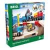 BRIO World 33210 - Set de Carga Ferroviaria y Terrestre -