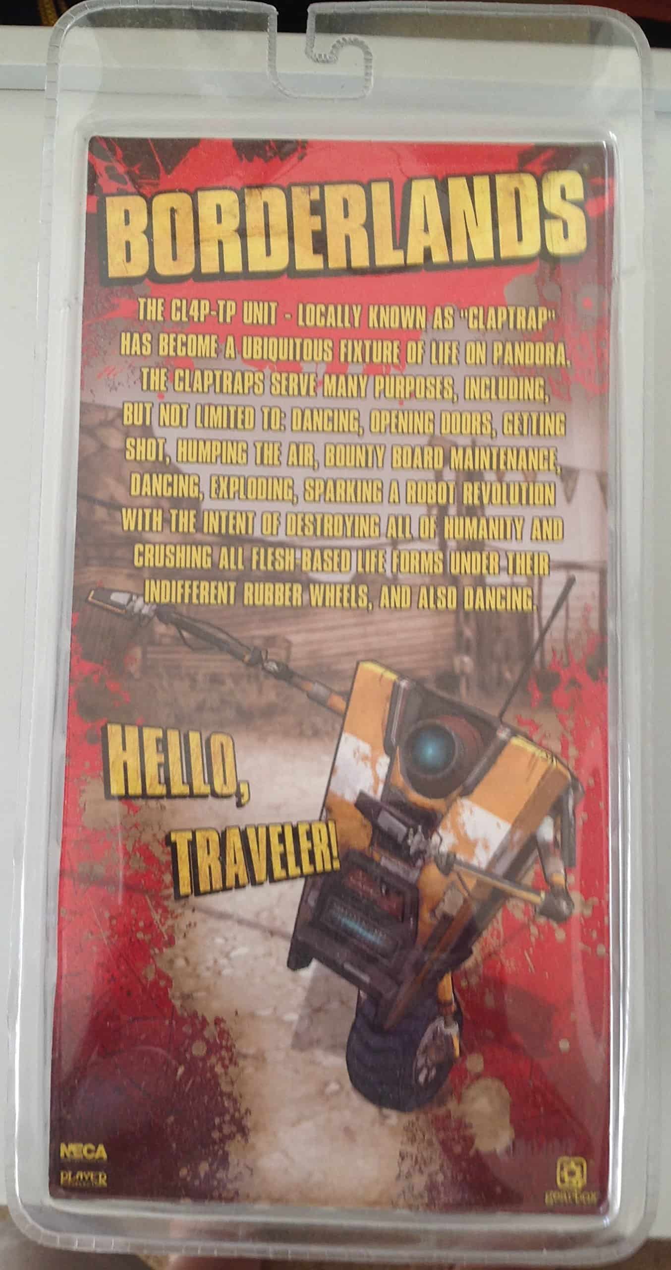 NECA Borderlands Figura de Acción Claptrap de 4 Pulgadas - Imagen 4