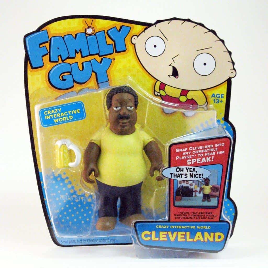 Figura Coleccionable Interactiva de Cleveland de Padre de - Imagen 4