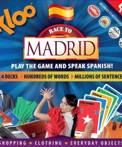 Juego de Mesa KLOO Aprende Español Carrera a Madrid |