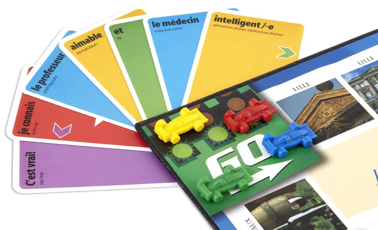 Juego de Mesa y Cartas KLOO Aprende Francés Carrera a París - Imagen 5