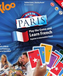 Juego de Mesa y Cartas KLOO Aprende Francés Carrera a París