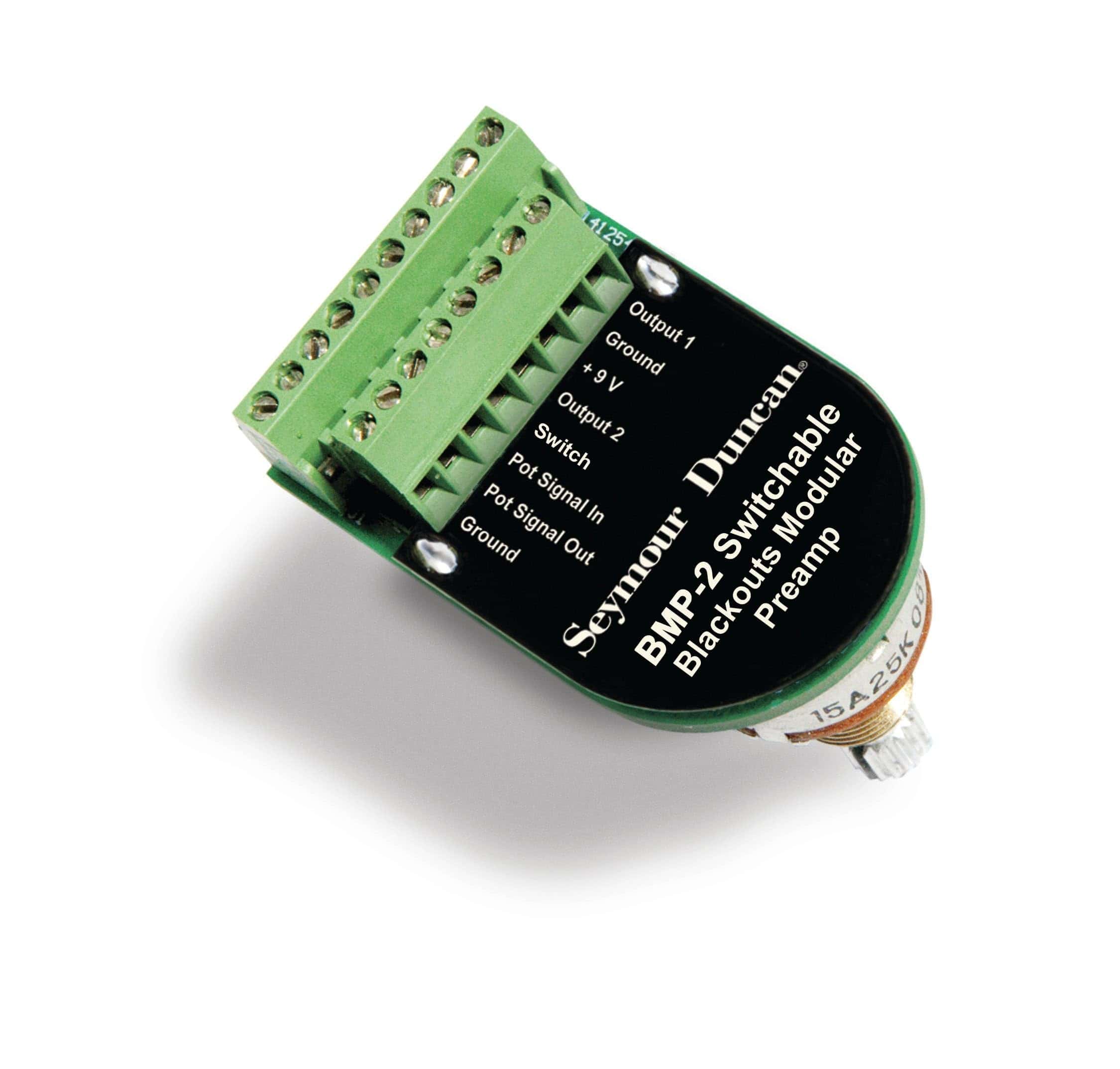 Seymour Duncan Blackouts Modular Preamp eje estándar