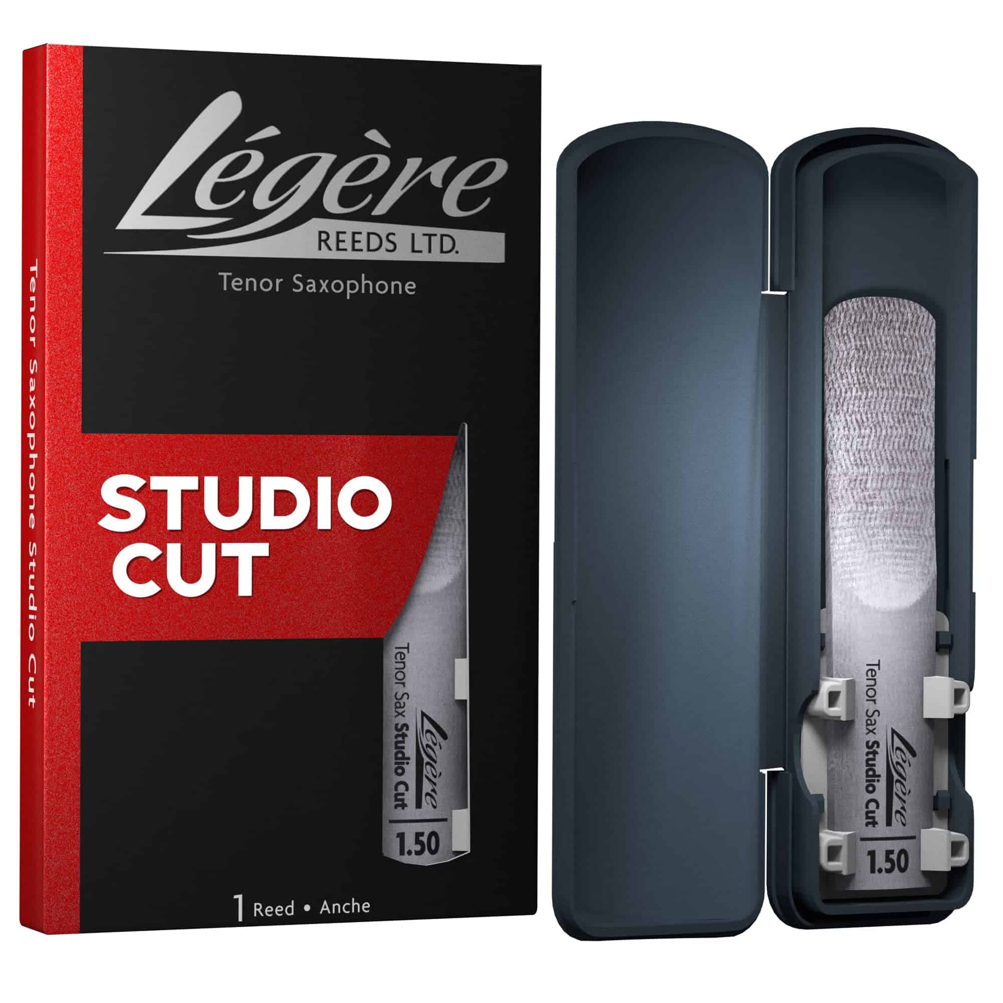 Légère Reeds - Caña de Saxofón Tenor, Corte Studio,