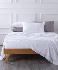 Set de sábanas de lino y algodón hipoalergénico Royal Hotel