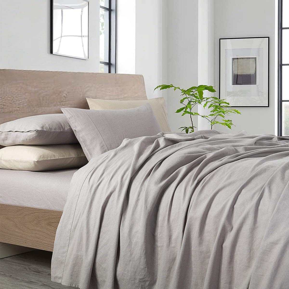 Juego de sábanas Royal Hotel Bedding Vintage -Gris