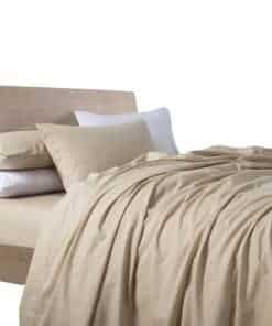 Juego de 2 Fundas de Almohada Vintage de Lino Belga y