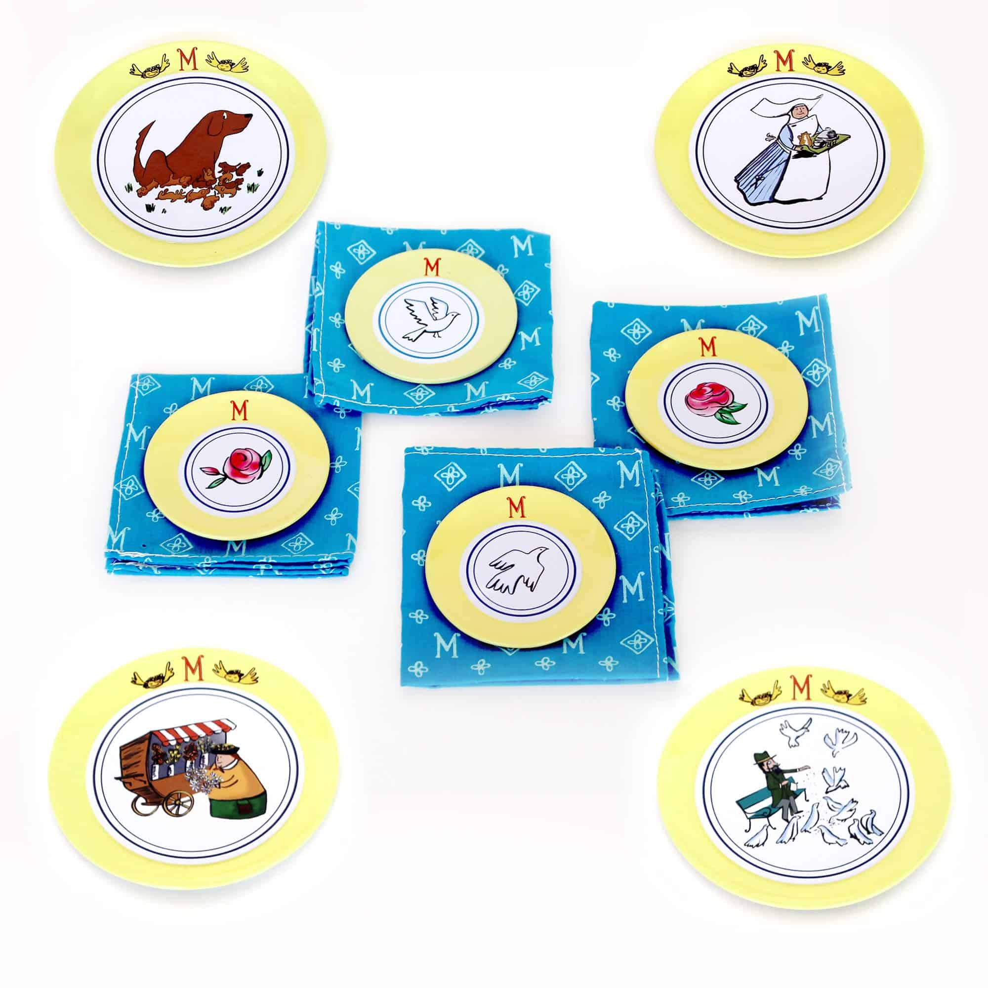 Juego de té de lata Madeline de YOTTOY | Set de 23 piezas - Imagen 6