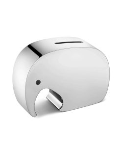 Caja de dinero para niños de elefante GEORG JENSEN, acero